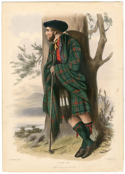 Cumin, from The Clans of the Scottish Highlands by Robert Ronald McIan